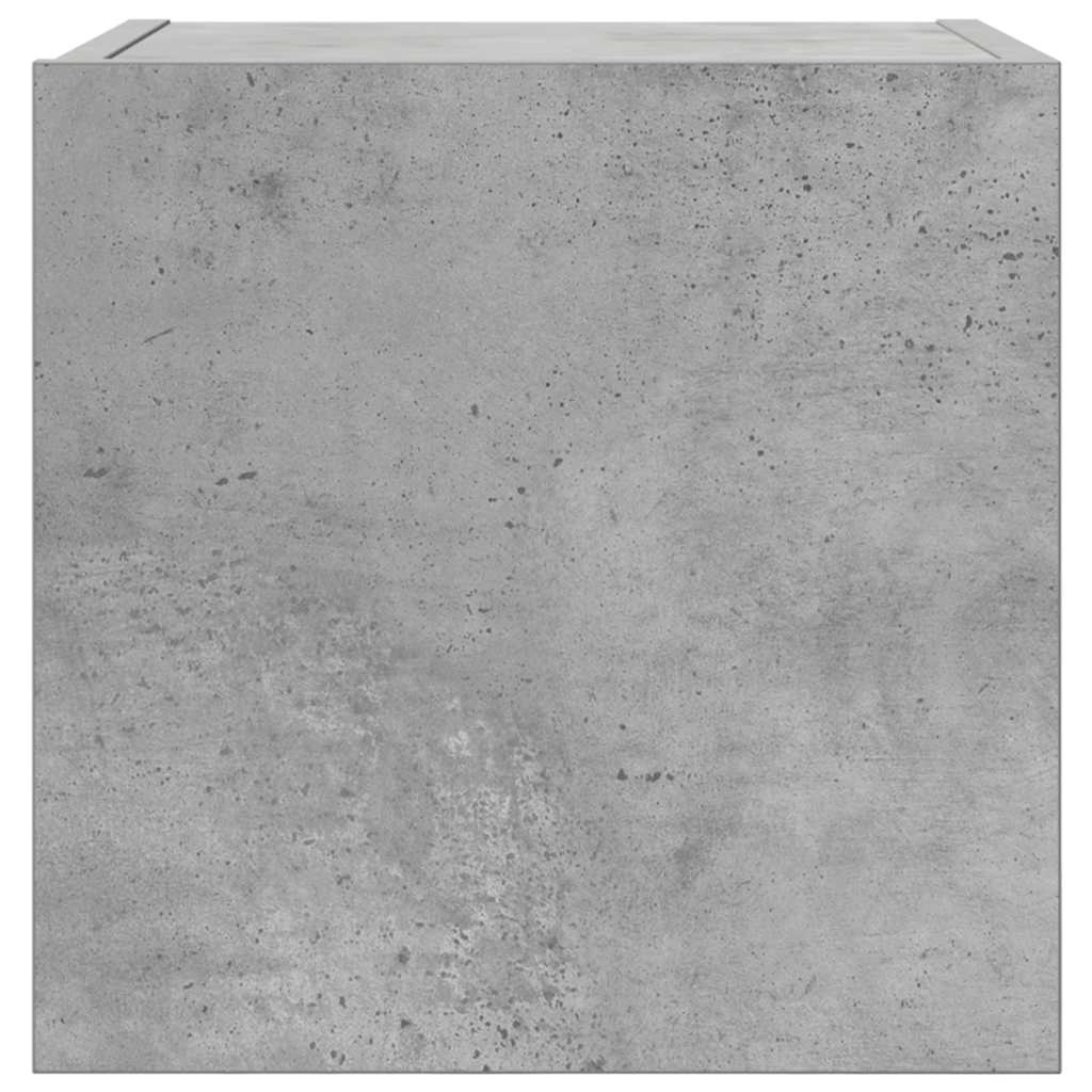 vidaXL Wiszące szafki TV, 2 szt., szarość betonu, 30,5x30x30 cm