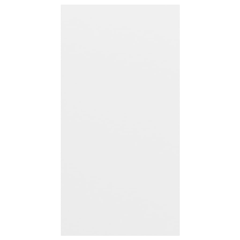 vidaXL Wisząca szafka TV, biała, 37x37x72 cm, materiał drewnopochodny