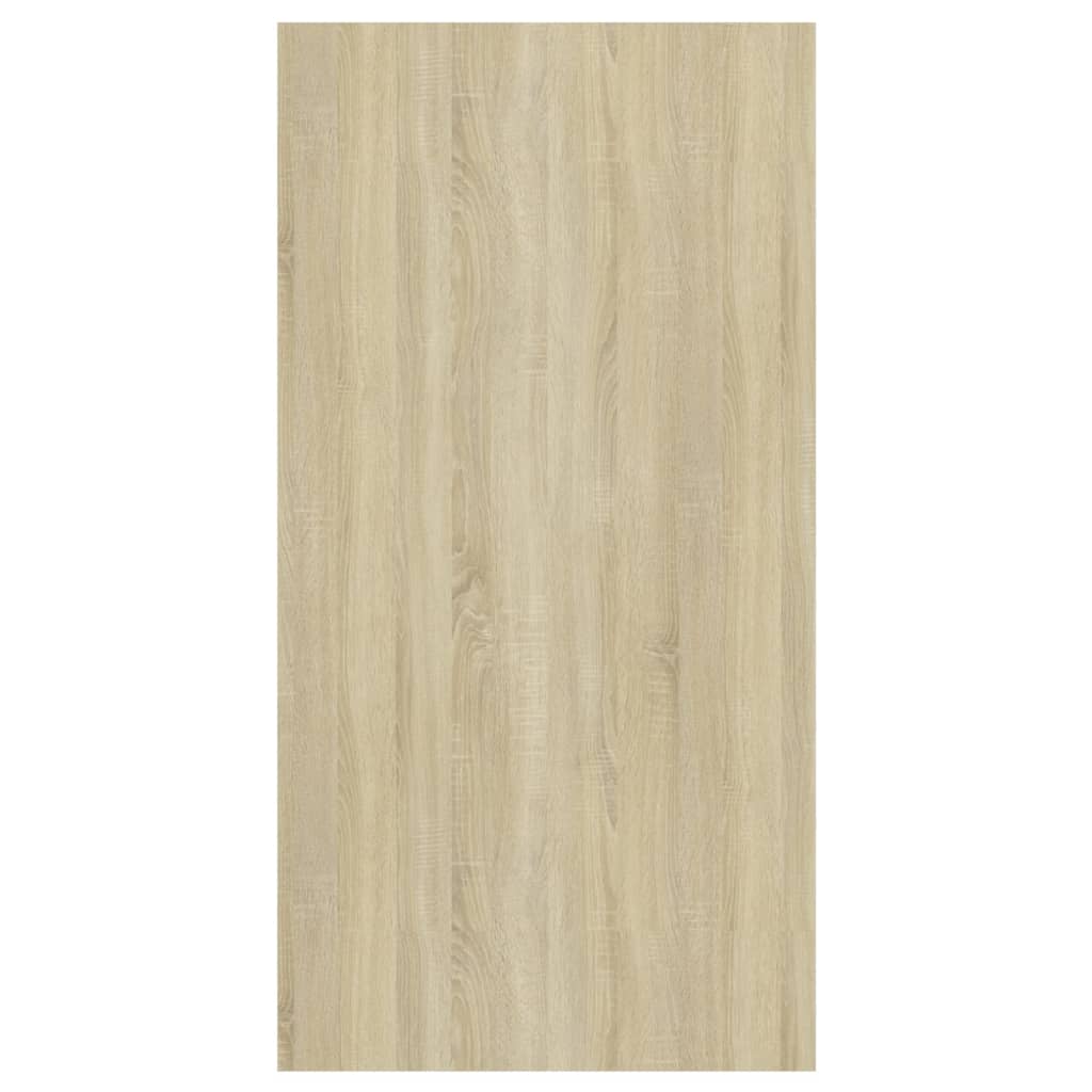 vidaXL Wisząca szafka pod TV, kolor dąb sonoma, 37x37x72 cm