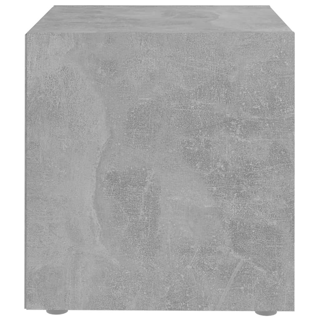 vidaXL Szafki pod TV, 2 szt., szarość betonu, 37x35x37 cm