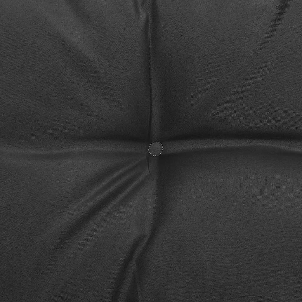 vidaXL Ogrodowa sofa środkowa z antracytowymi poduszkami, białe drewno