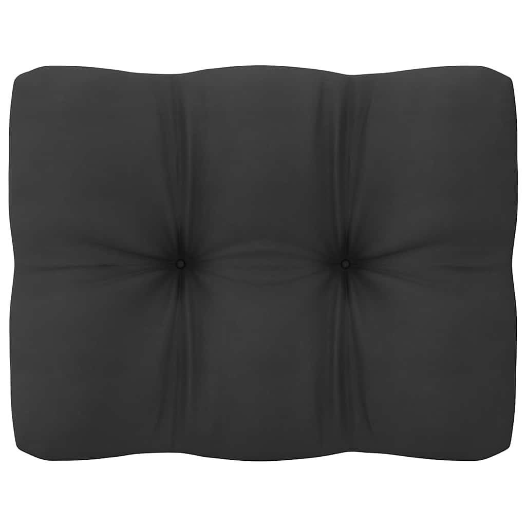 vidaXL 2-osobowa sofa ogrodowa z poduszkami, biała, drewno sosnowe
