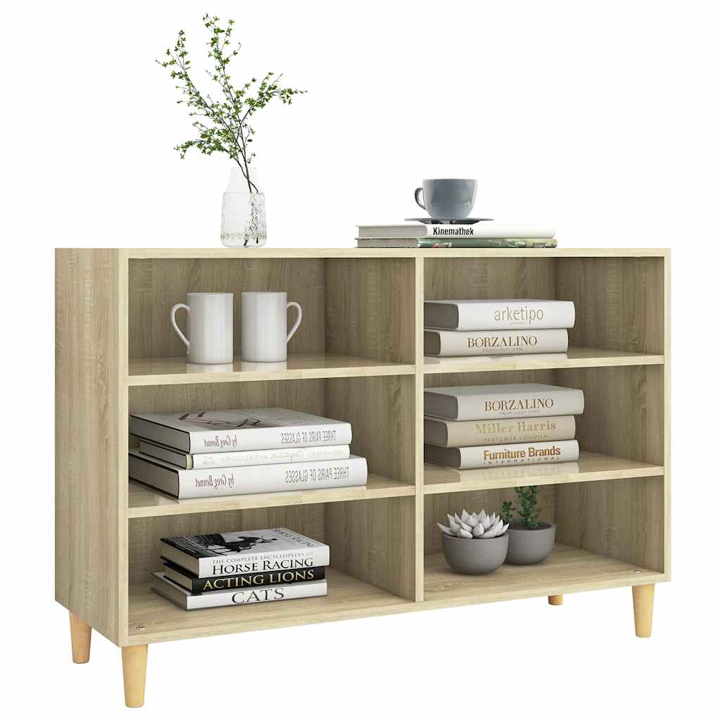 vidaXL Szafka, dąb sonoma, 103,5x35x70 cm, materiał drewnopochodny