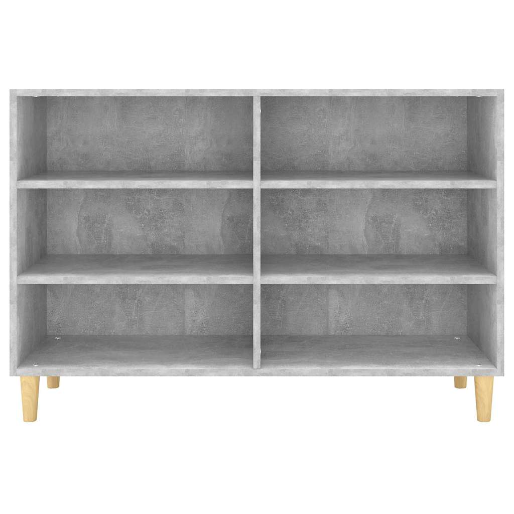 vidaXL Szafka, szarość betonu, 103,5x35x70 cm, materiał drewnopochodny