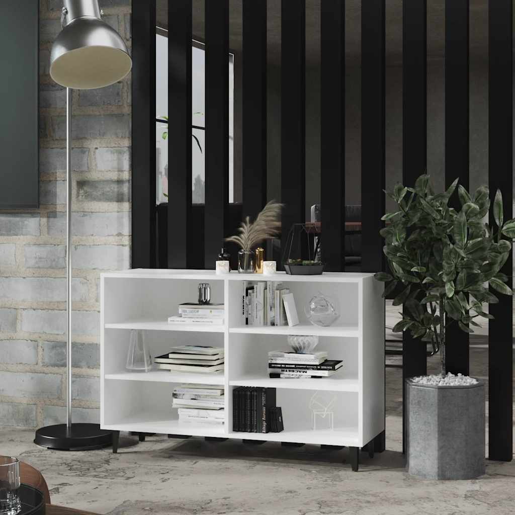 vidaXL Szafka, biała, 103,5x35x70 cm, materiał drewnopochodny