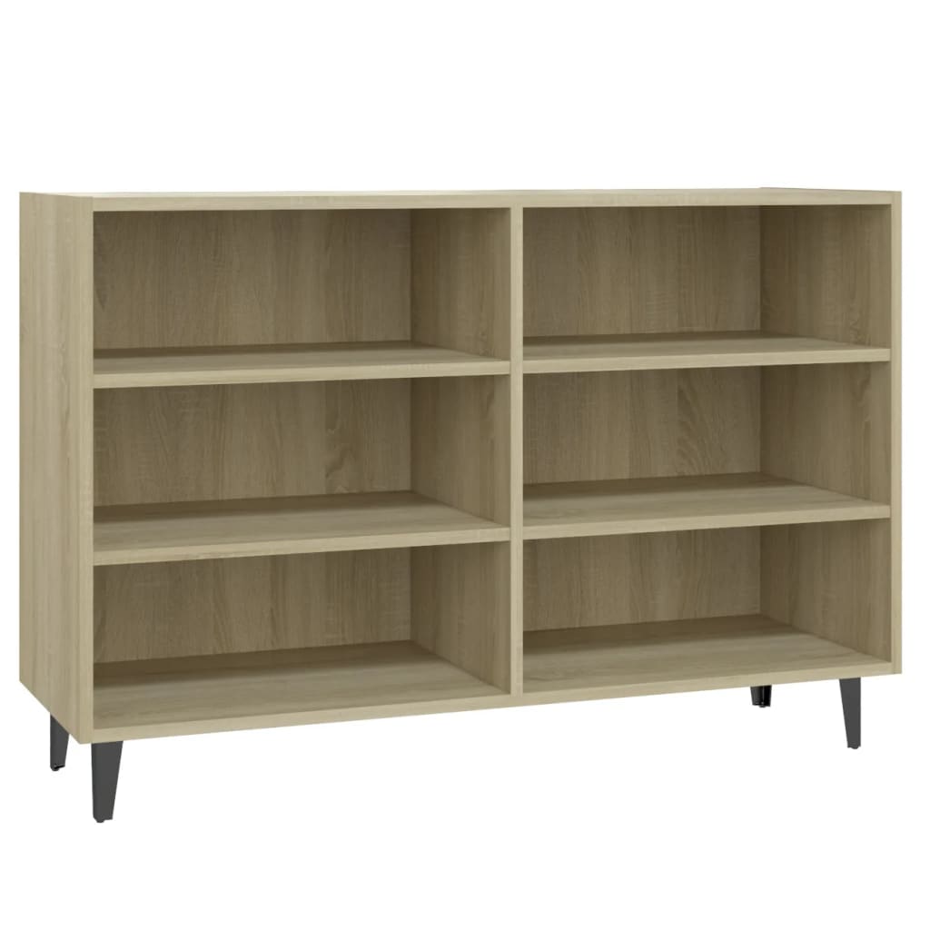vidaXL Szafka, dąb sonoma, 103,5x35x70 cm, materiał drewnopochodny