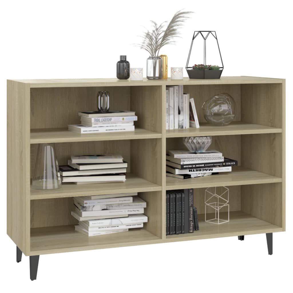 vidaXL Szafka, dąb sonoma, 103,5x35x70 cm, materiał drewnopochodny