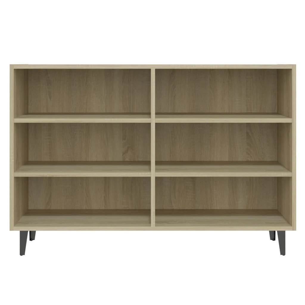 vidaXL Szafka, dąb sonoma, 103,5x35x70 cm, materiał drewnopochodny