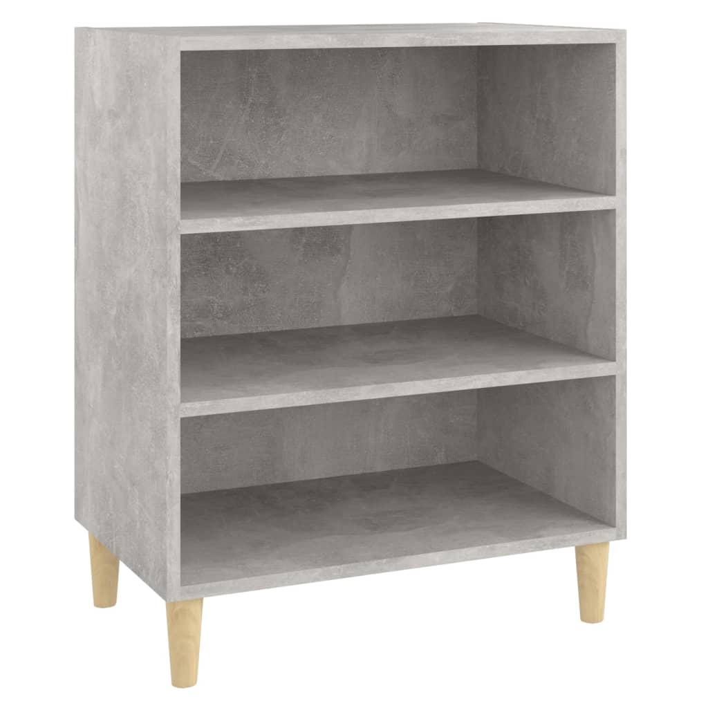 vidaXL Szafka, szarość betonu, 57x35x70 cm, materiał drewnopochodny