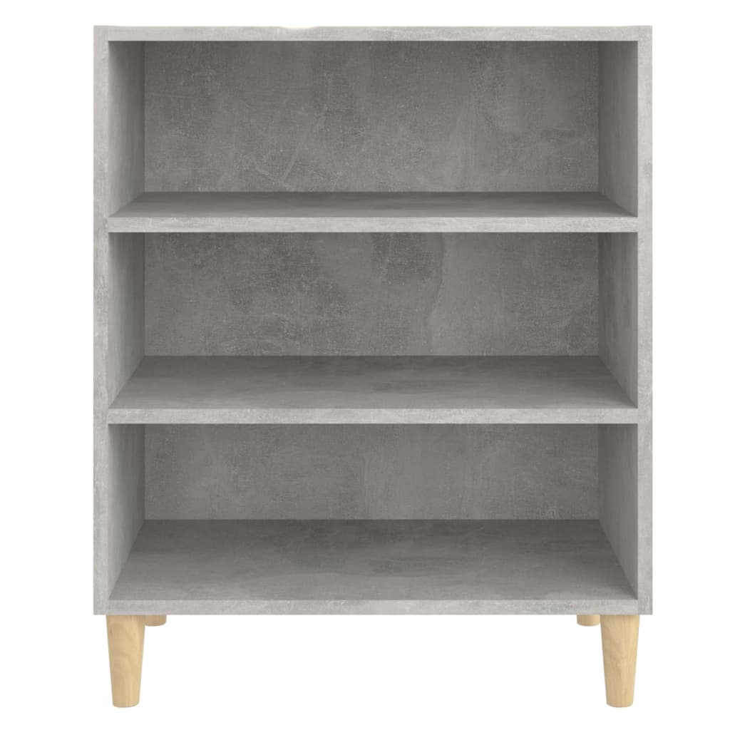 vidaXL Szafka, szarość betonu, 57x35x70 cm, materiał drewnopochodny