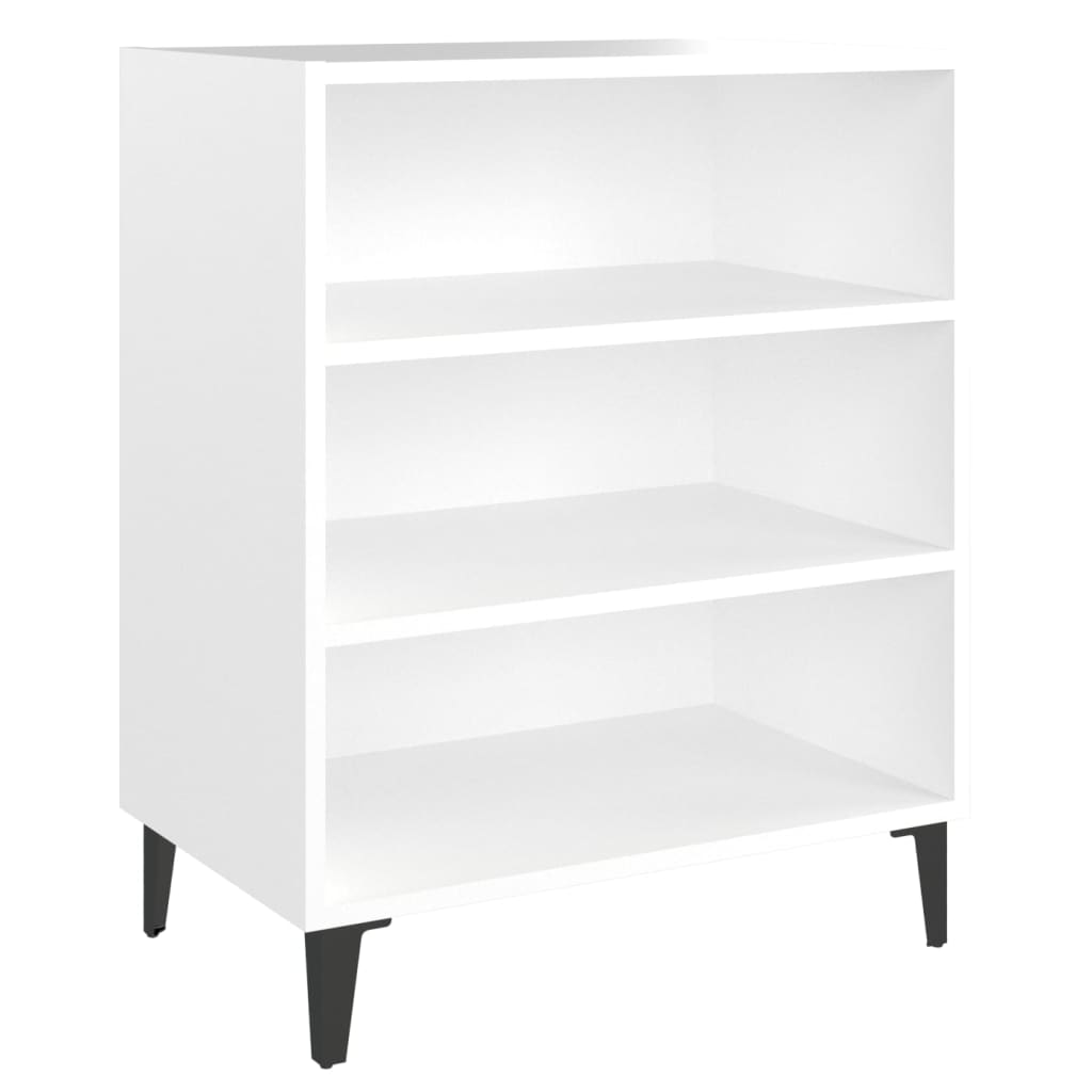 vidaXL Szafka, biała, 57x35x70 cm, materiał drewnopochodny