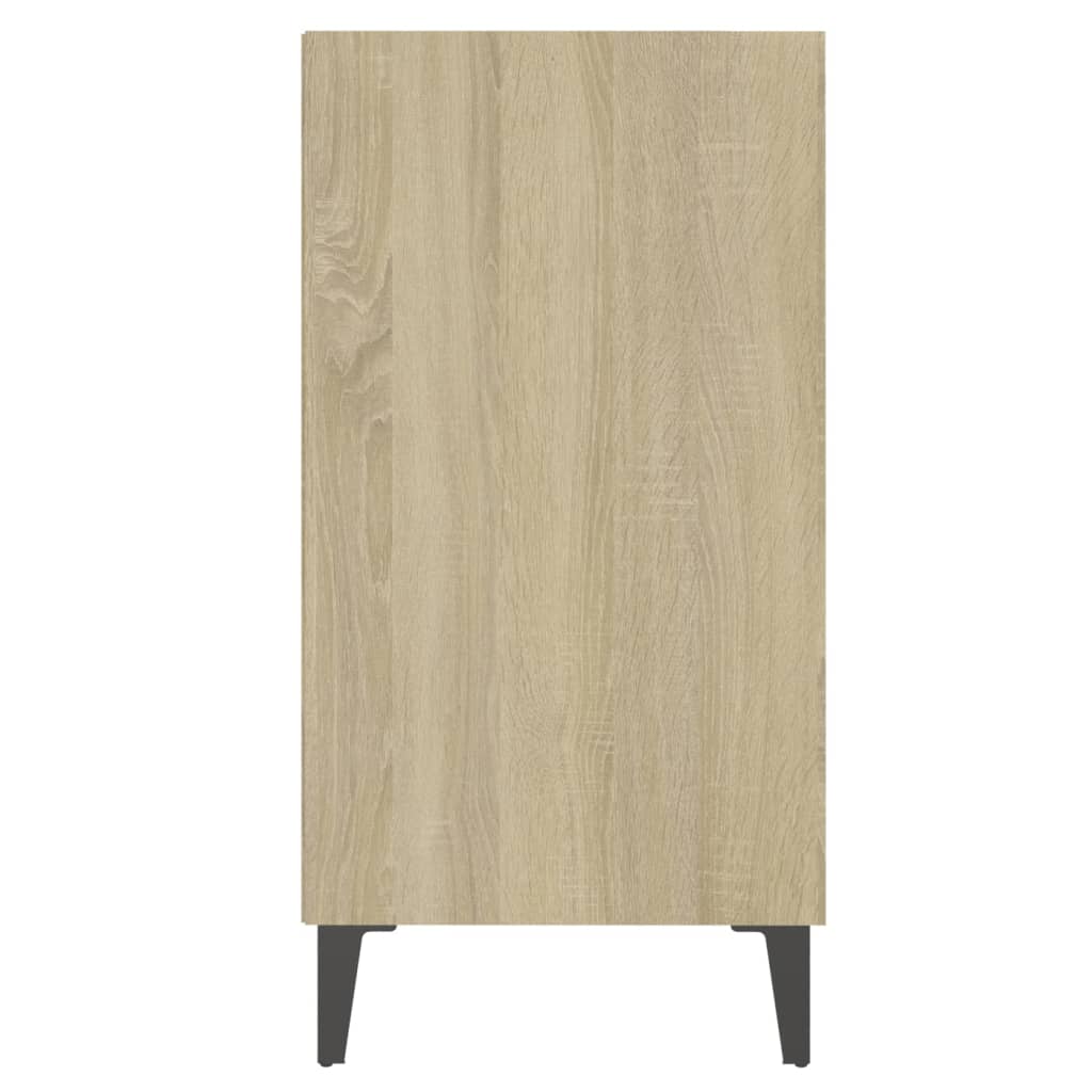 vidaXL Szafka, dąb sonoma, 57x35x70 cm, materiał drewnopochodny