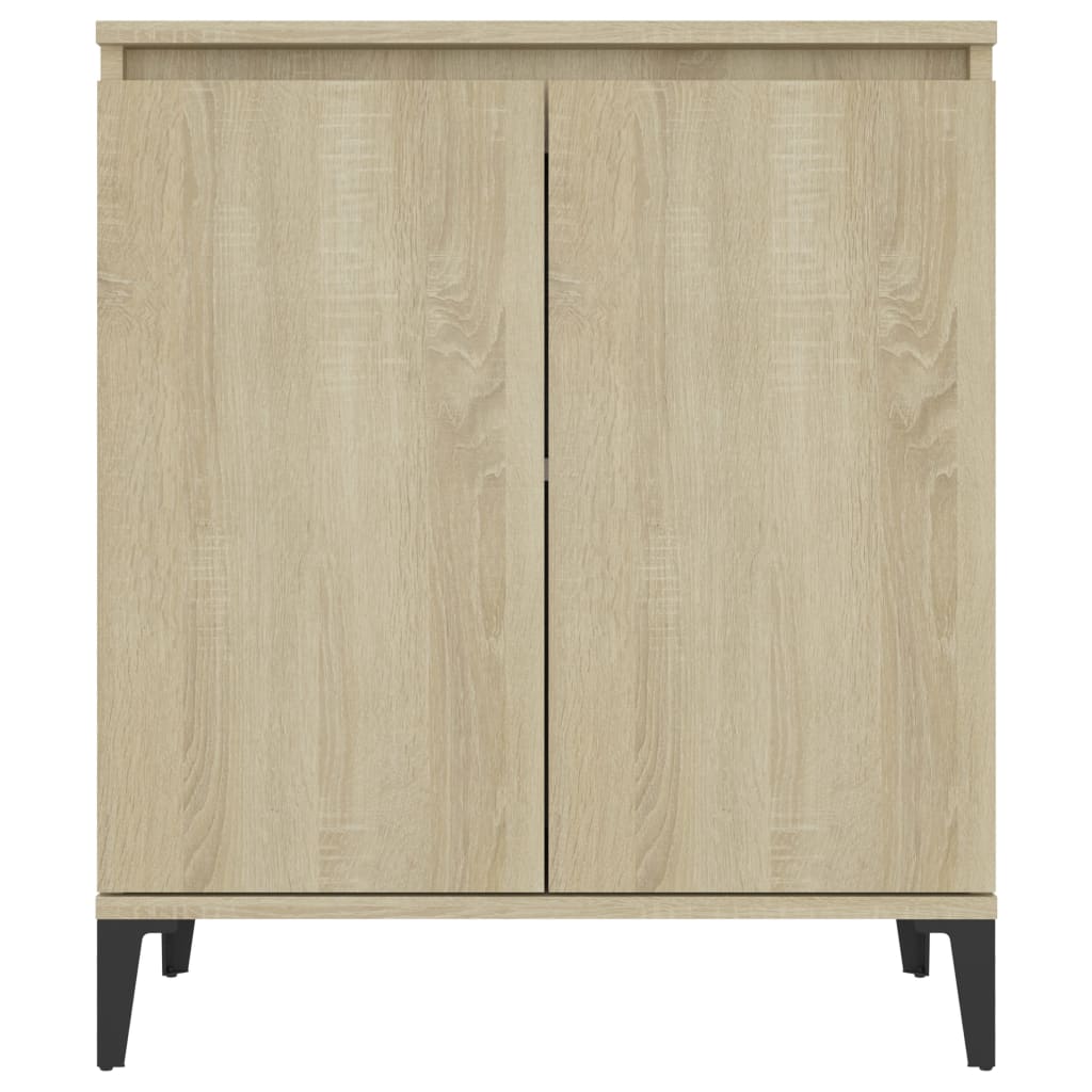 vidaXL Szafka, dąb sonoma, 60x35x70 cm, materiał drewnopochodny