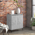 vidaXL Szafka, szarość betonu, 60x35x70 cm, materiał drewnopochodny