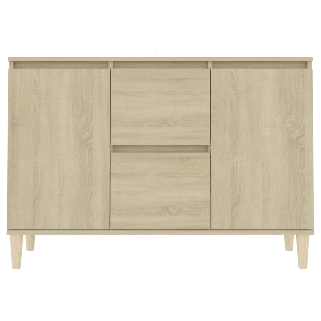 vidaXL Szafka, dąb sonoma, 101x35x70 cm, materiał drewnopochodny