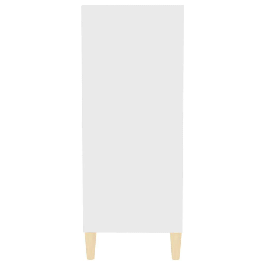 vidaXL Szafka, biała, 57x35x90 cm, materiał drewnopochodny
