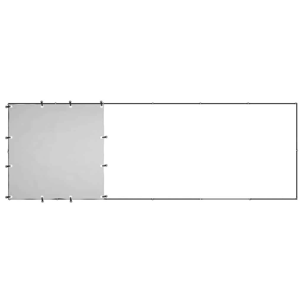 vidaXL Kojec dla psa, czarny, 330x110x110 cm, stalowy