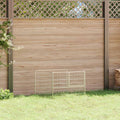 vidaXL Kojec dla psa, srebrny, 100x100x70 cm, stalowy
