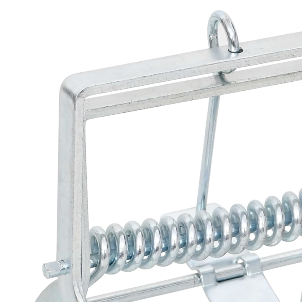 vidaXL Pułapki na krety, 10 szt., srebrne, galwanizowana stal