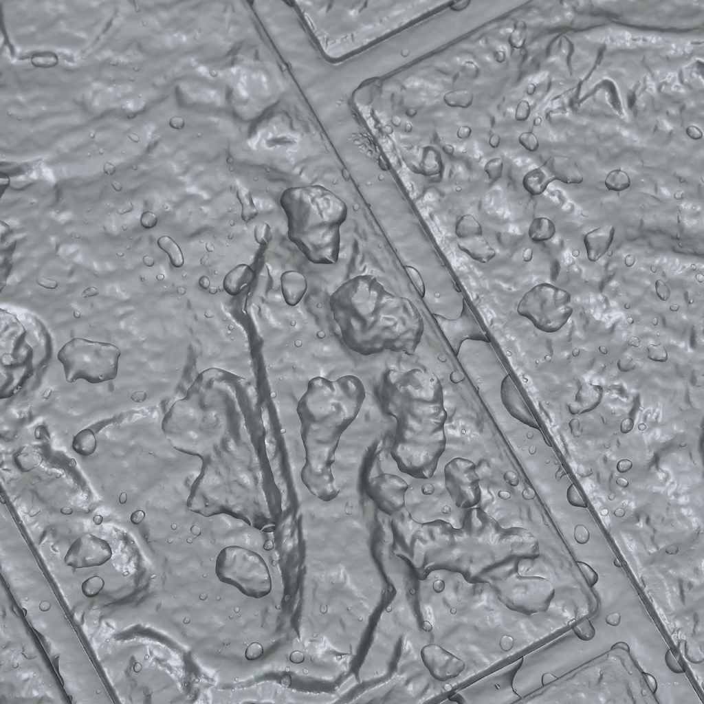 vidaXL Panele 3D z imitacją cegły, samoprzylepne, 20 szt., antracytowe