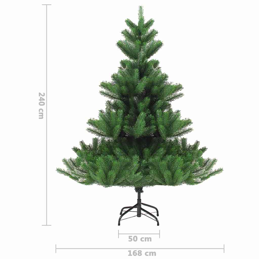vidaXL Sztuczna jodła kaukaska, zielona, 240 cm