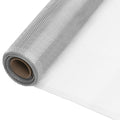 vidaXL Siatka aluminiowa, 80 x 1000 cm, srebrna