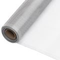 vidaXL Siatka aluminiowa, 100 x 2000 cm, srebrna