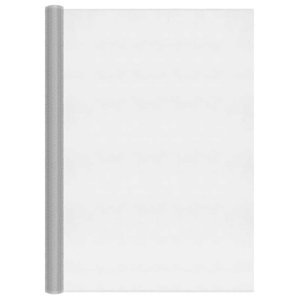 vidaXL Siatka aluminiowa, 112 x 2000 cm, srebrna