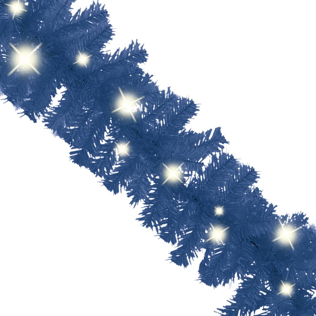 vidaXL Girlanda świąteczna z lampkami LED, 10 m, niebieska