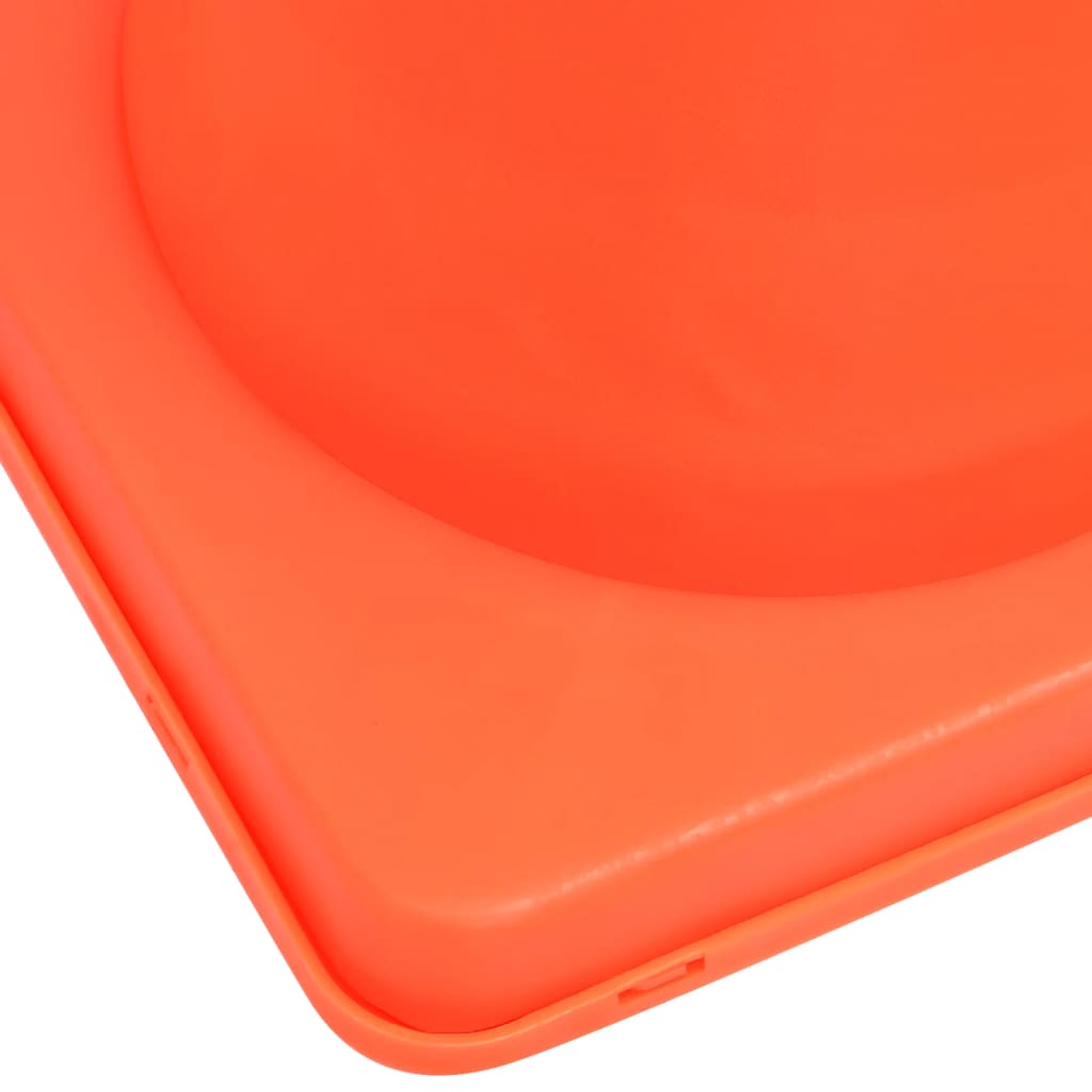vidaXL Rozkładane pachołki drogowe, 10 szt., 42 cm