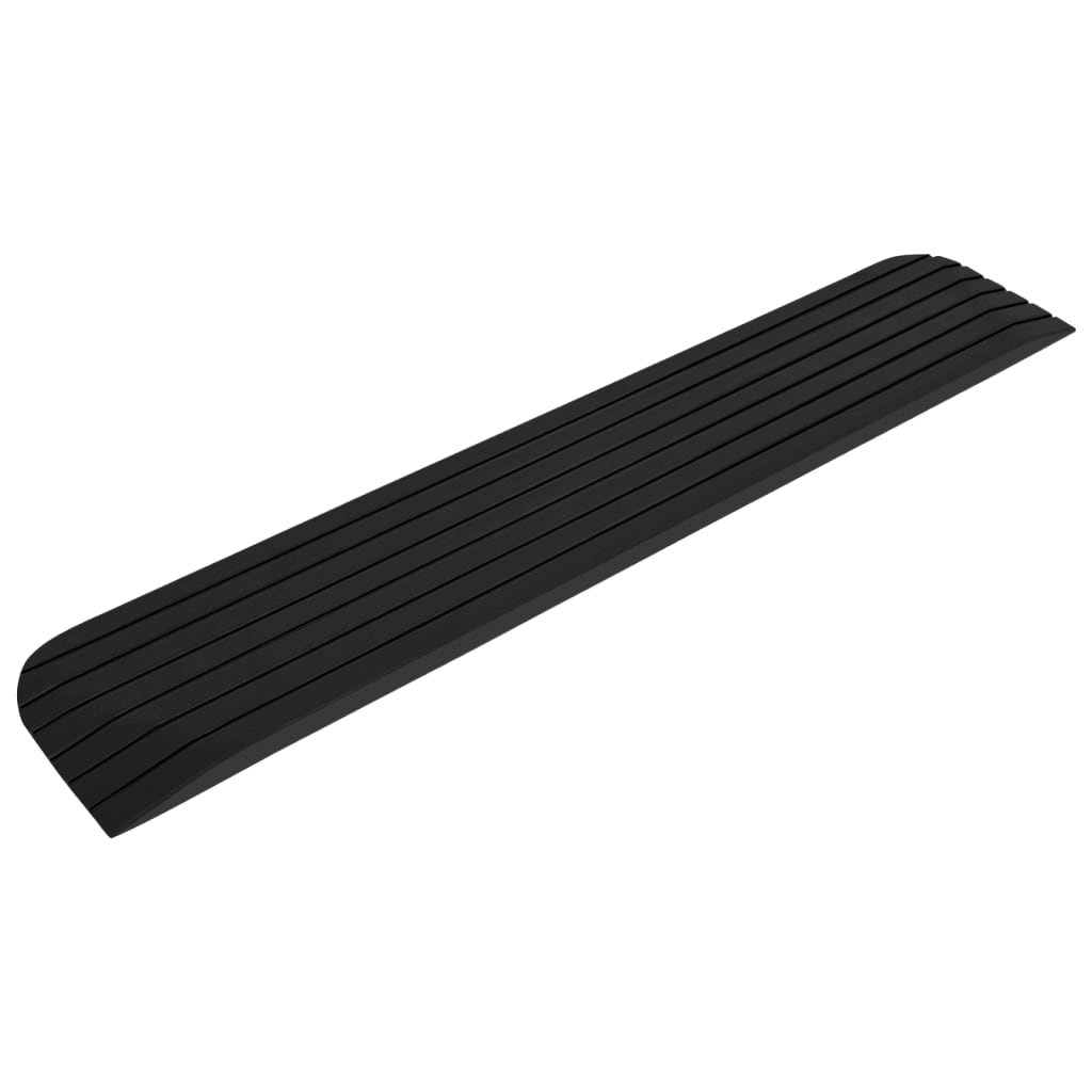 vidaXL Rampa progowa, 110x21x2,5 cm, gumowa