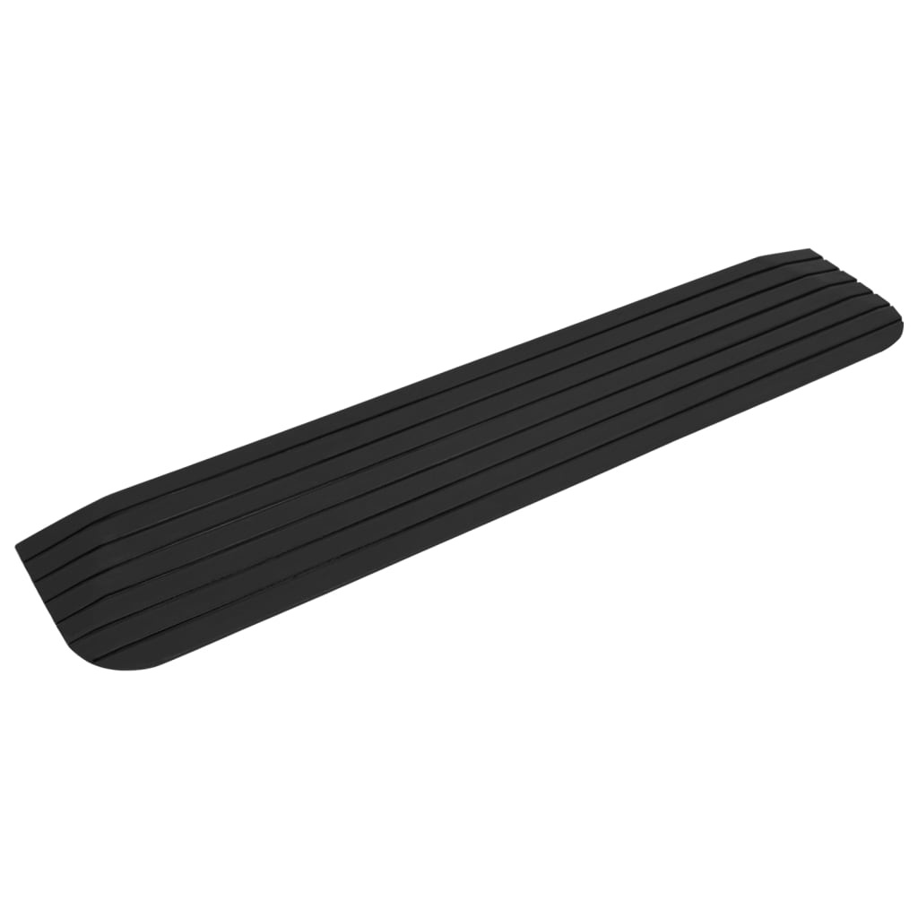 vidaXL Rampa progowa, 110x21x2,5 cm, gumowa