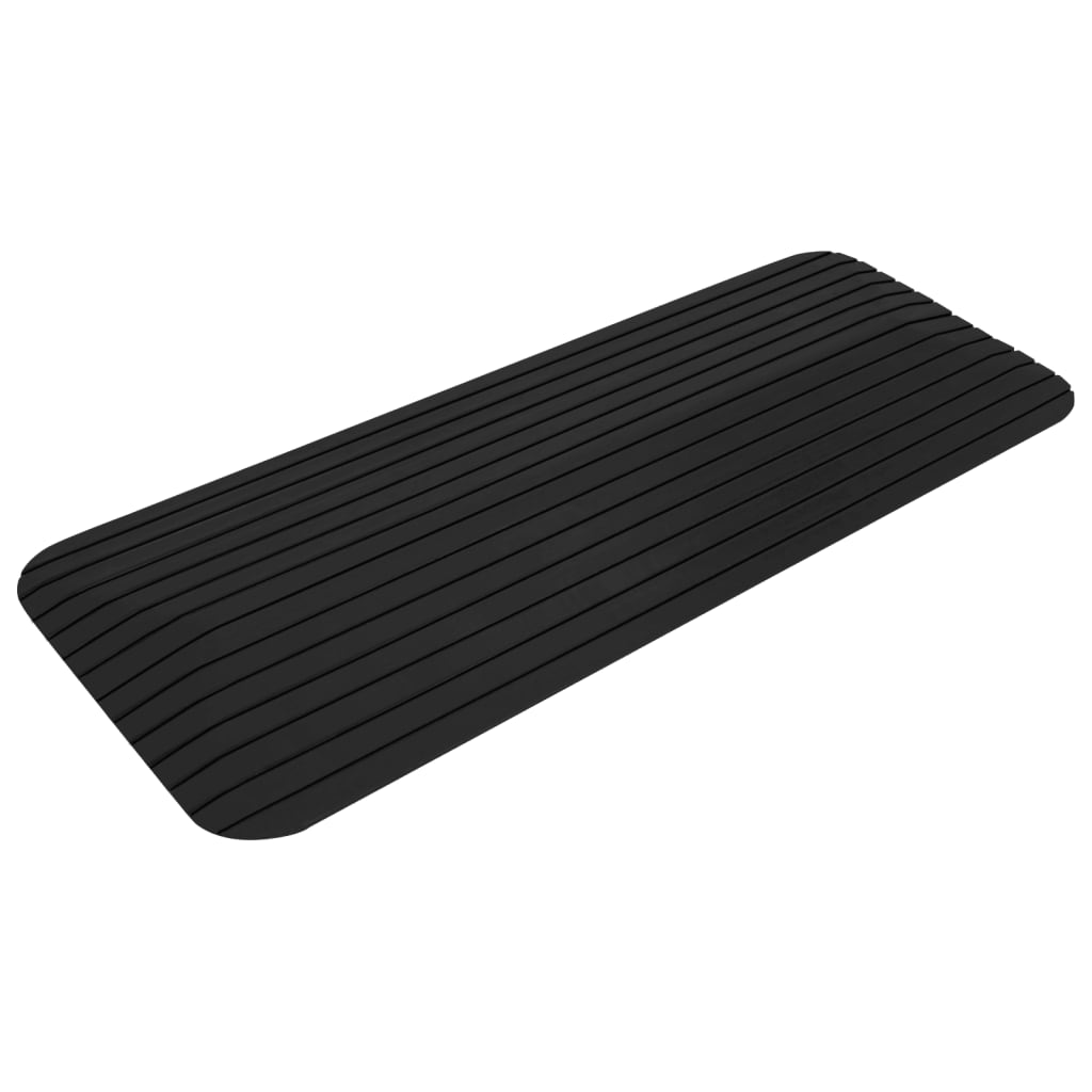vidaXL Rampa progowa, 110x21x2,5 cm, gumowa