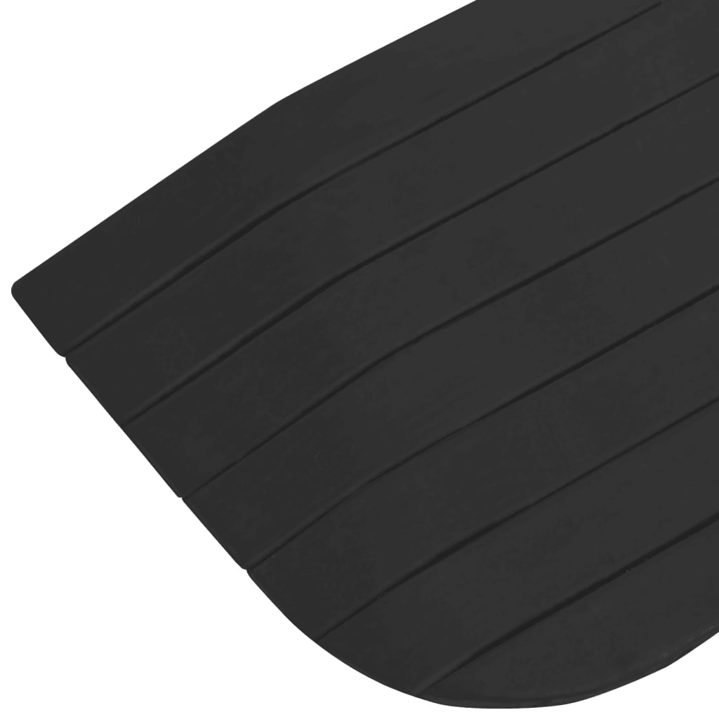 vidaXL Rampa progowa, 110x21x2,5 cm, gumowa