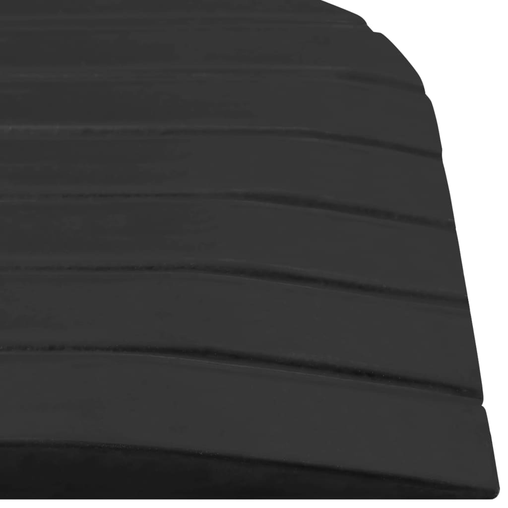 vidaXL Rampa progowa, 110x21x2,5 cm, gumowa
