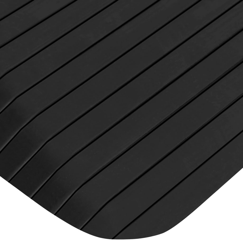 vidaXL Rampa progowa, 110x32x3,8 cm, gumowa