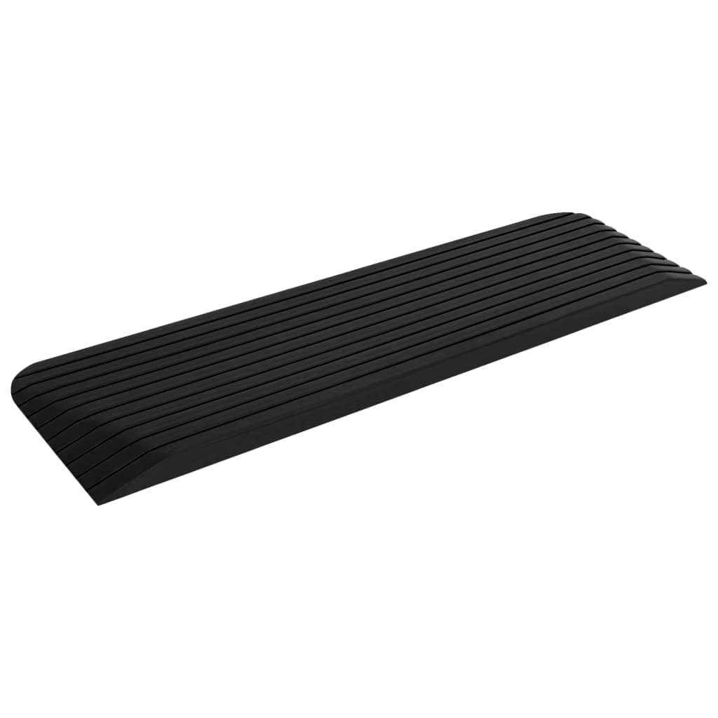 vidaXL Rampy progowe, 2 szt., 110x32x3,8 cm, gumowe