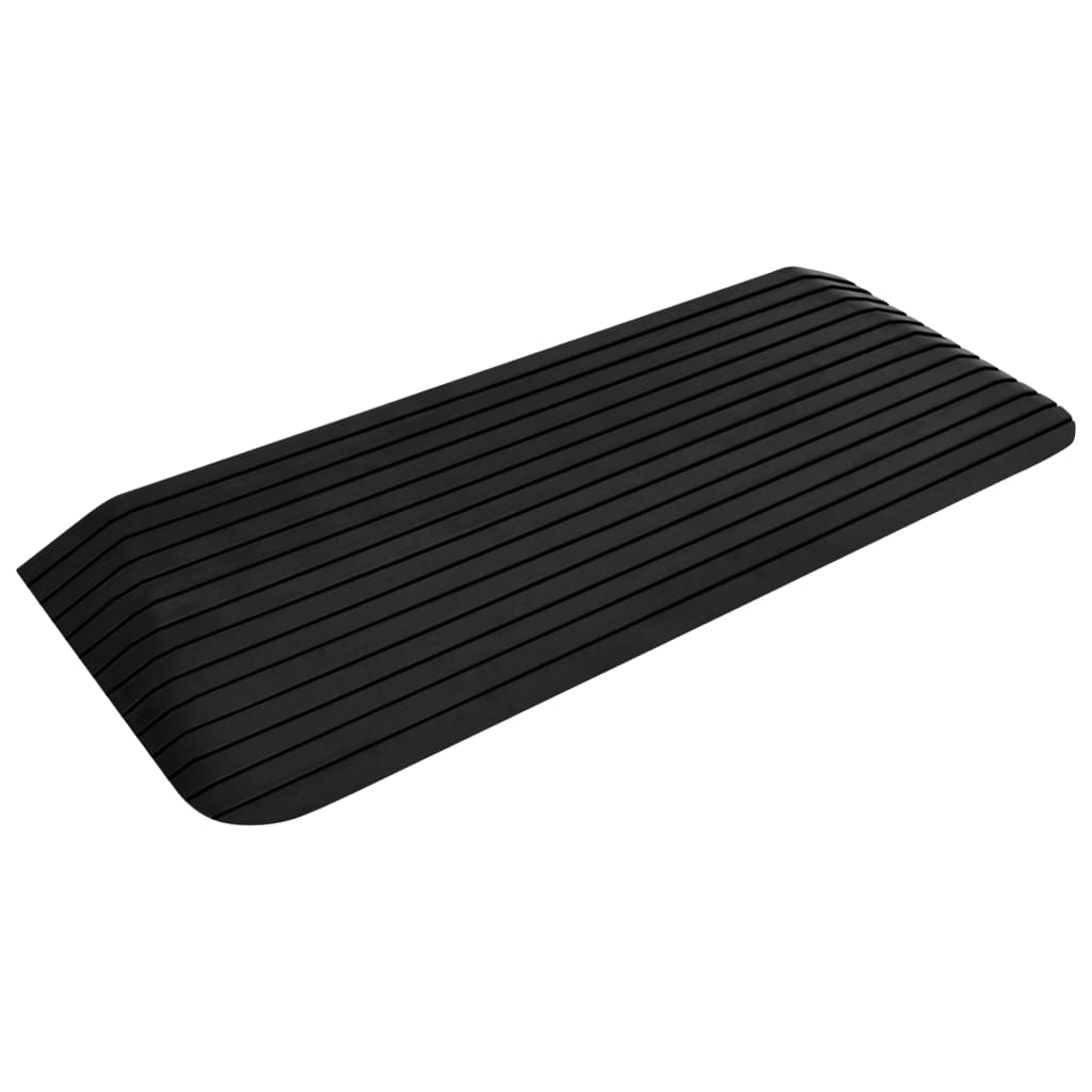 vidaXL Rampy progowe, 2 szt., 110x41x5 cm, gumowe