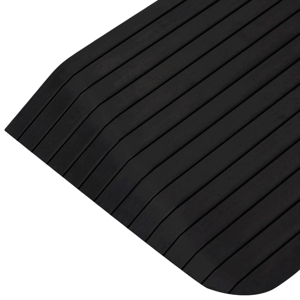 vidaXL Rampy progowe, 2 szt., 110x41x5 cm, gumowe
