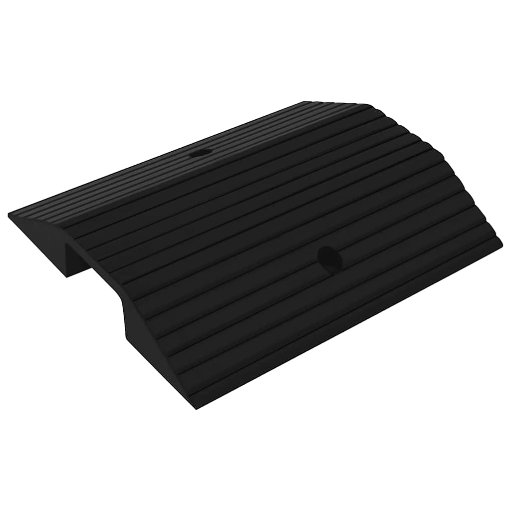 vidaXL Progowy mostek przejazdowy, 49x40x8 cm, gumowy