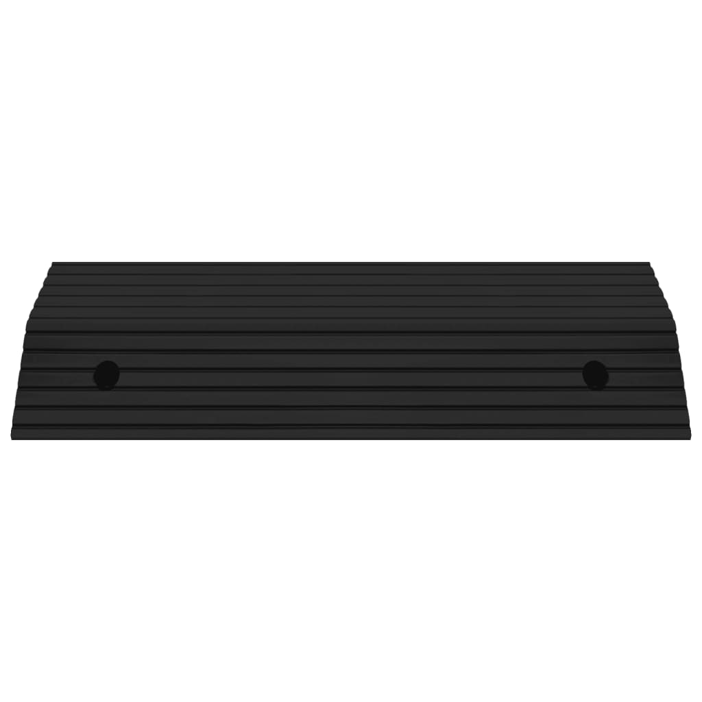vidaXL Progowe mostki przejazdowe, 2 szt., 80x40x8 cm, gumowe