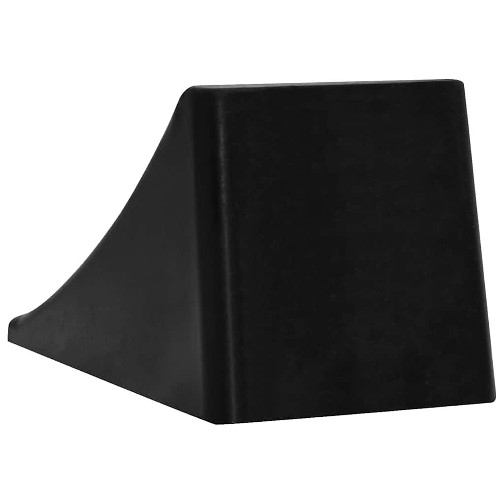 vidaXL Kliny pod koła samochodu, 4 szt., 16x9x9 cm, gumowe
