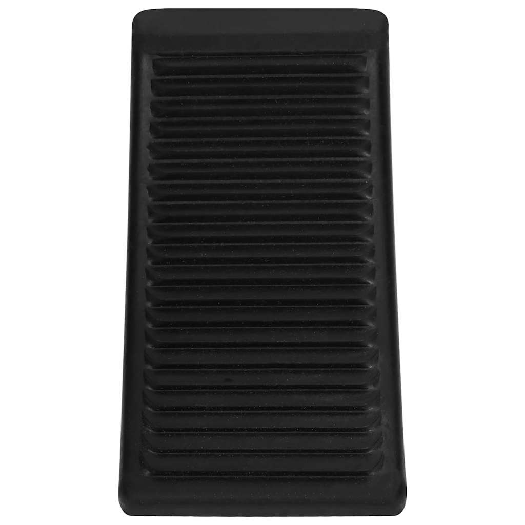 vidaXL Kliny pod koła samochodu, 4 szt., 16x9x9 cm, gumowe