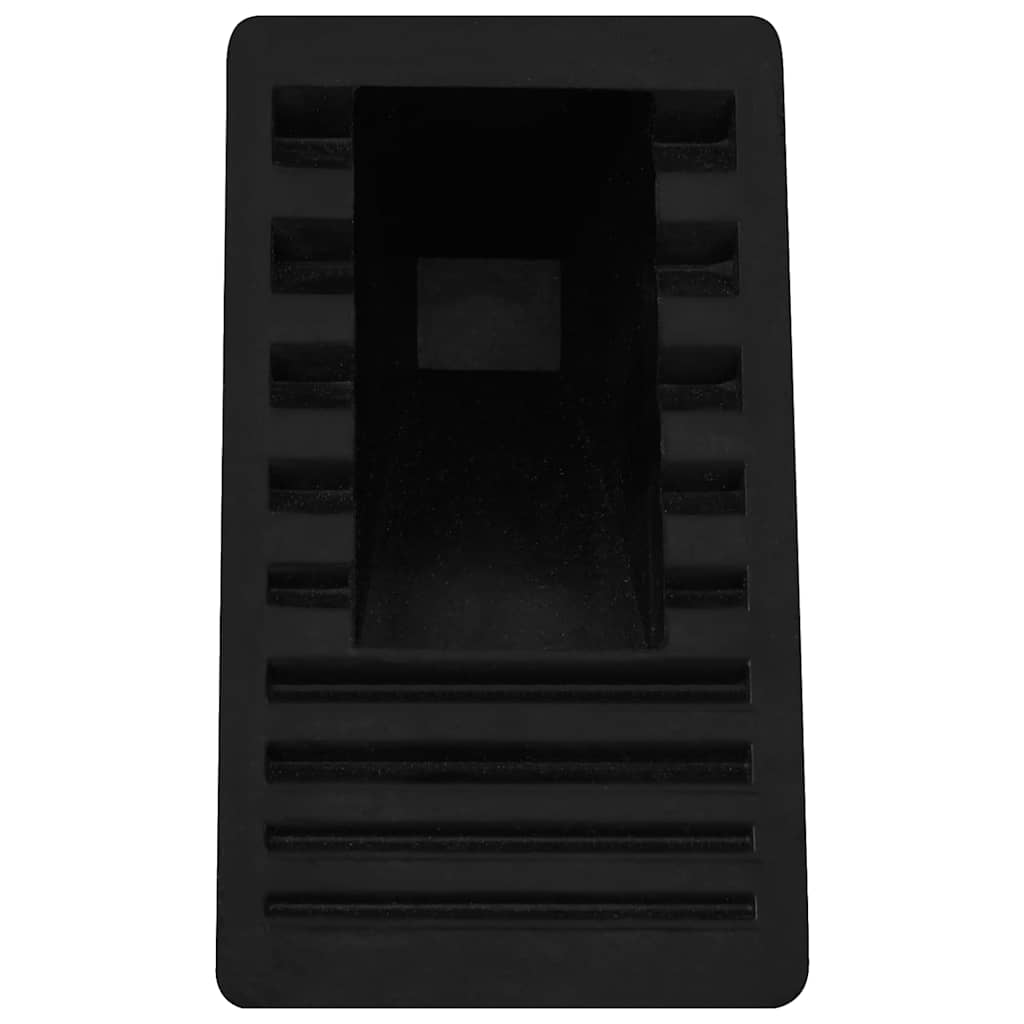 vidaXL Kliny pod koła samochodu, 4 szt., 16x9x9 cm, gumowe