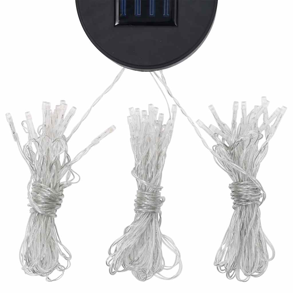 vidaXL Altana ze sznurem lampek LED, 3x3 m, winna czerwień