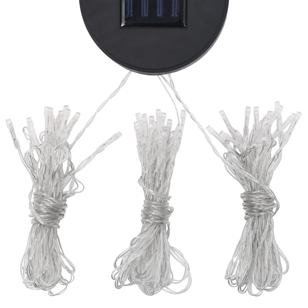 vidaXL Altana z podwójnym dachem i sznurem lampek LED 3x3x2,7 m, taupe