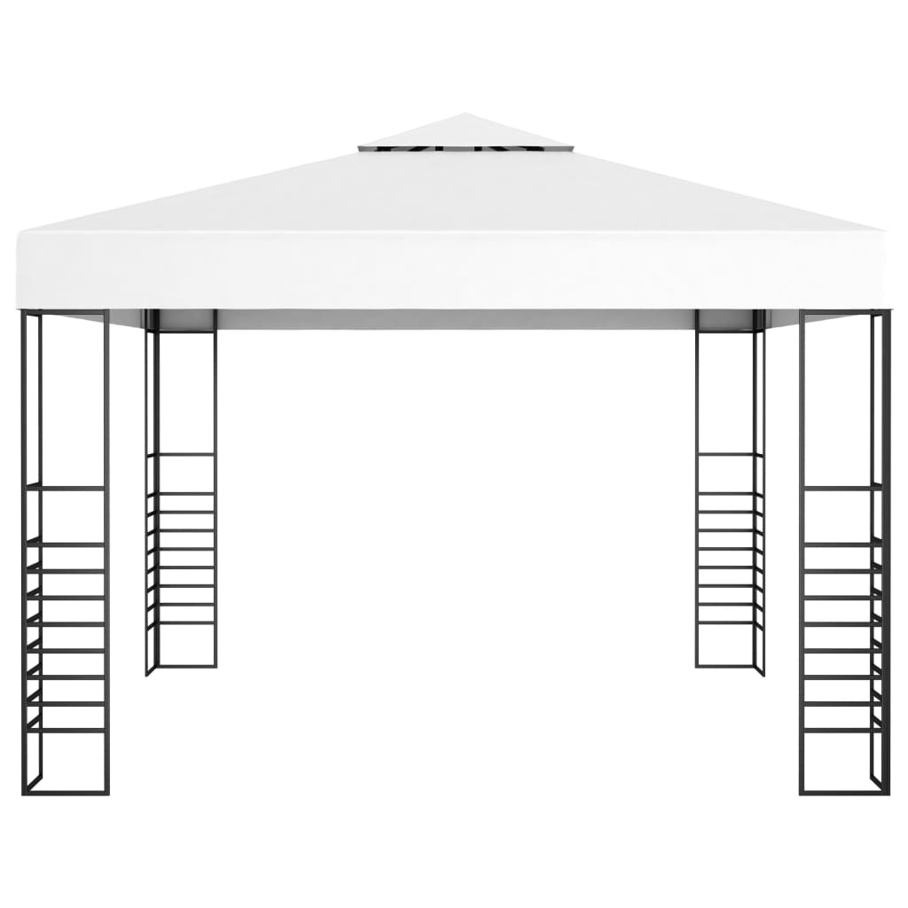 vidaXL Altana ze sznurem lampek LED, 3x3 m, biała