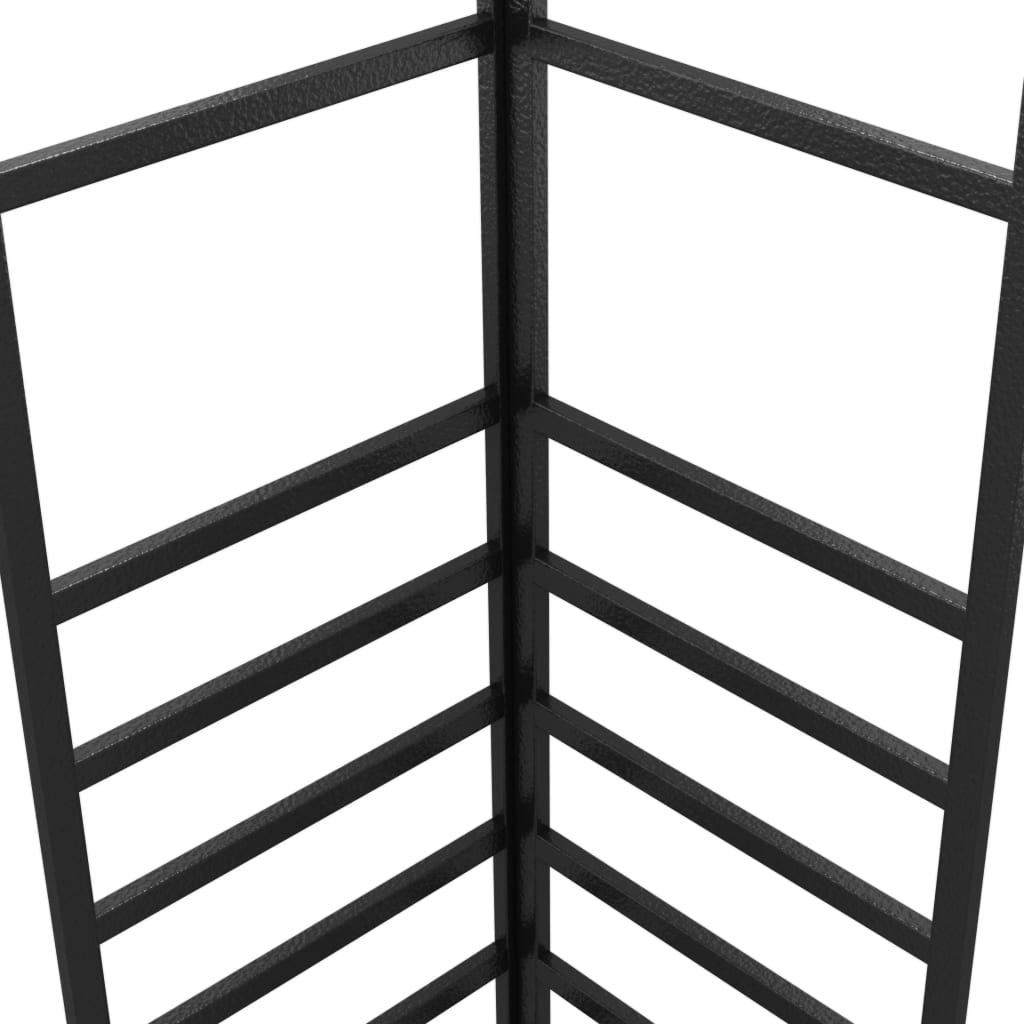 vidaXL Altana ze sznurem lampek LED, 3x3 m, antracytowa