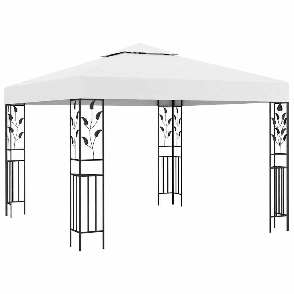 vidaXL Altana ze sznurem lampek LED, 3x3 m, biała