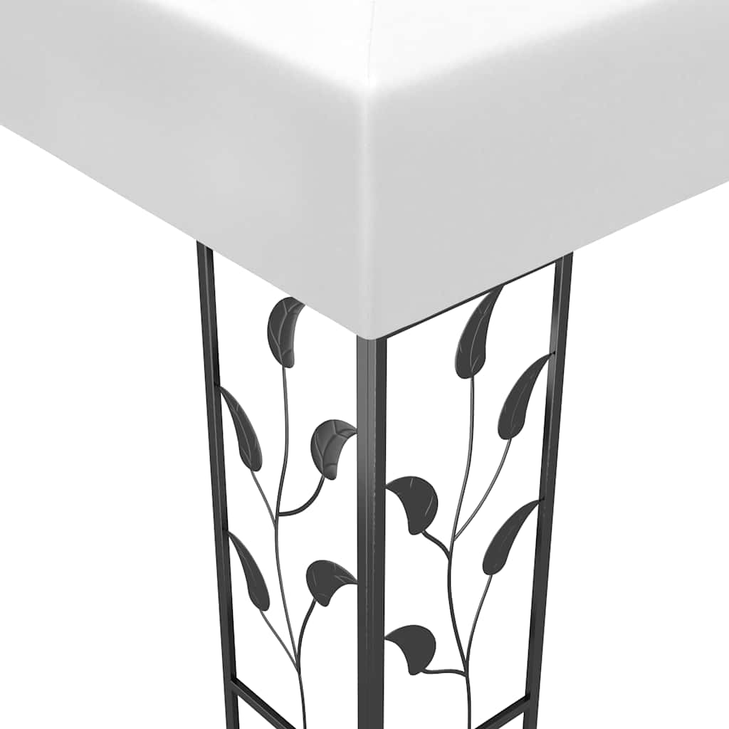 vidaXL Altana ze sznurem lampek LED, 3x3 m, biała